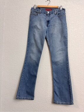 Levi's Juniors Superlow Stretch Light Blue Flare Jeans
